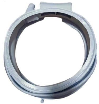 Trommeldichtung for Waschmaschine, kompatibel mit Siemens und Bosch, Gummiring for Türdichtung, 10 kg, Schwarz/Grau, WM14H561(WJ45U080W)