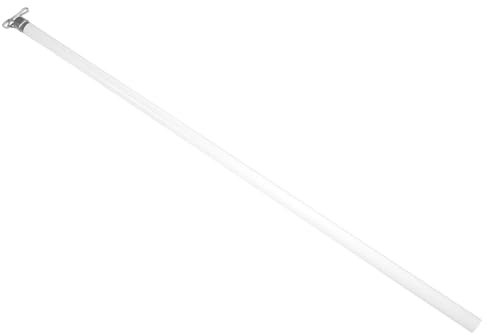 COSMEVIVI Baguette Tire Rideaux 50 CM en Acrylique Transparent Barre Manuelle Poussoir 12 MM pour Stores et Rideaux Hôtel