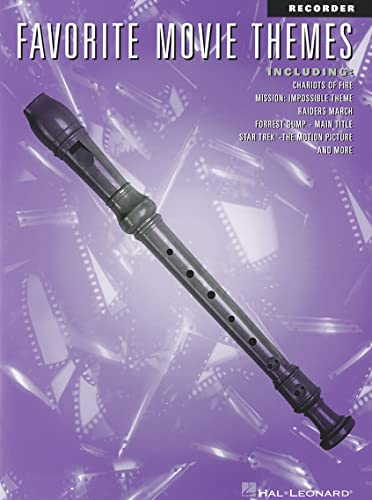 Favorite Movie Themes. Blockflöte.: For Recorder (Book)