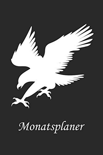 Monatsplaner: Monatsplaner, Termin-Kalender | Geschenk-Idee für Adler Fans | A5 | 120 Seiten