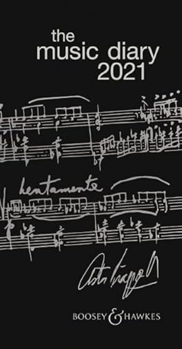 Music Diary 2021: black