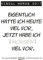 Visual Words 2017: Wochenkalender