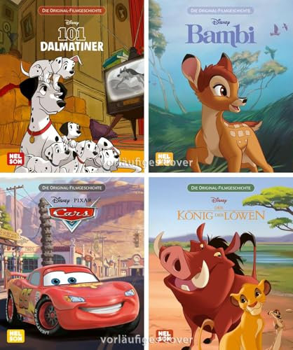 Nelson Mini-Bücher: 4er Disney Filmklassiker 17-20