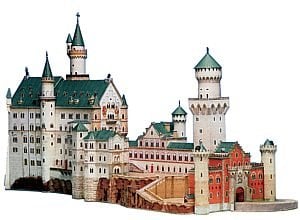 Aue-Verlag 59 x 20 x 30 cm Schloss Neuschwanstein Modellbausatz