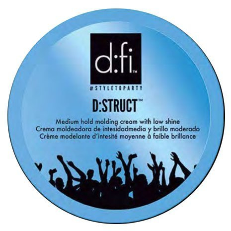 New D:fi D:Struct Medium Hold Molding Cream Low Shine 150g by DFI
