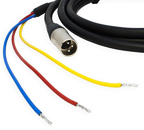 REL/MJ Acoustics 3 Wire Sub Speaker Cable. Neutrik Speakon to Bare end. Subwoofer (6m)