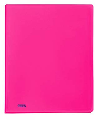 Favorit 400102293 Sichtbuch Neon, mit 40 Umschlägen, Innenformat: 22 x 30 cm, Neonpink