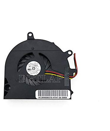 DBTLAP CPU Lüfter Compatible für Toshiba Satellite A500 A500D A500-ST5602 A500-ST5605 A500-ST5606 A500-ST5607 A500-ST5608 Laptop CPU Kühlung Lüfter