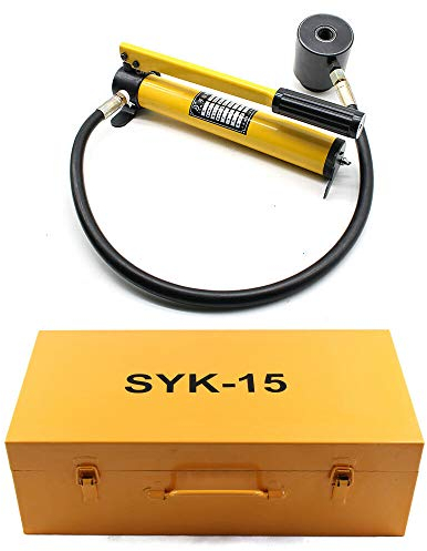 WUPYI2018 - Kit idraulico Knockout Hydraulic Hole Punch Tool 15T