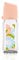 FARLIN Anti-Colic Glass Baby Bottle, 8 oz - with Silicone Pacifier for 1 Month+ Babies - Thermal Resistant, BPA Free and Dishwasher Safe, Roll-Proof Oval Design (8oz,240ml/cc, Eternity)