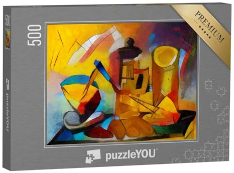 puzzleYOU: Puzzle 500 Teile „Reproduktionen von berühmten Gemälden von Picasso“ – aus der Puzzle-Kollektion Kunst & Fantasy