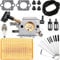 ZAMDOE BR420 BR400 Kit carburatore per Stihl SR320 SR340 SR380 SR400 SR420 BR320 BR340 BR380 BR400 BR420 Soffiatore a Zaino, con Filtro Aria Filtro Linea Carburante Spark Plg