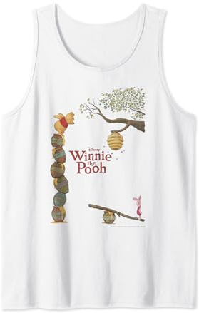 Disney Winnie The Pooh & Piglet Honey Pot Stack Débardeur