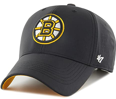 47 Brand Relaxed-Fit Ripstop Cap - Back LINE Boston Bruins