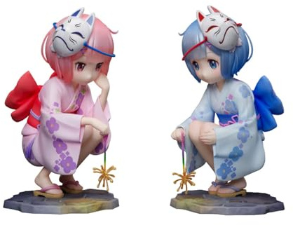 GOOD SMILE COMPANY Re:ZERO -Starting Life in Another World 1/7 Scale Figure Ram＆Rem -Childhood Summer Memories-