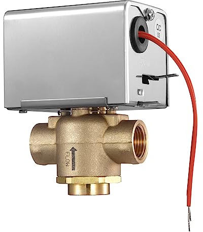 Valemo motorisiertes Zonenventil ohne zusätzlichen Mikroschalter, 3 Wege, DN15, normalerweise geschlossen, 230 VAC
