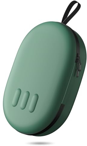 ZOZOVR Tragetasche für Meta Quest 3S/3, kompatibel mit Battery Elite Strap, Controllern und anderem Zubehör, Hartschalenetui mit hervorragendem Schutz für Reisen Grün