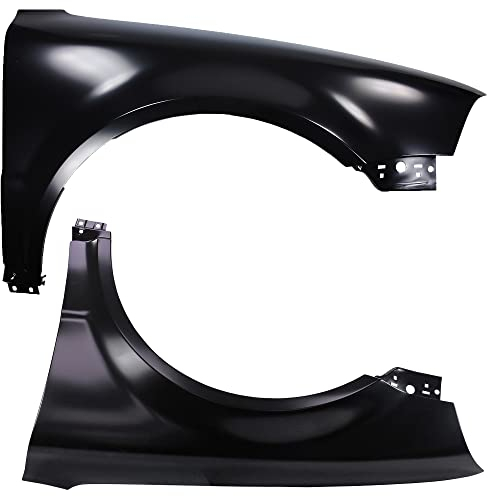 ATEC Germany 1x Kotflügel vorne links ohne Blinkerloch, 1x Kotflügel vorne rechts ohne Blinkerloch Kompatibel mit VW PASSAT B5.5 (3B3),PASSAT B5.5 Variant (3B6)