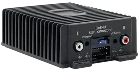 INTCHE Professioneller DSP-VerstäRker Car Audio MP6800W NachrüSt-LeistungsverstäRker Audio Stereo Android System Autoradio Stereo