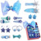 15 Stück Haarschmuck Mädchen, Kinder Haarspangen Set, Cartoon Thema Haarclips, Für Kindertagsgeschenk und Geburtstag