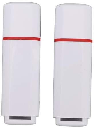 Verbesserter SteamVR USB-Dongle-Empfänger für Valve Index Controller für HTC Vive Tracker Aktivitätsempfang, USB-Dongle-Wireless-Empfänger 2 Stück (White)