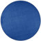 Teppich Boss - Nasty Floor Kurzflor Teppich Rund 133cm oder 200cm Ø, Farbe:Blau, Durchmesser:200 cm rund
