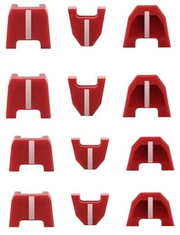 VIDABTE Nose Cushion No Mar Tip 42-38-0017, for Milwau-kee Nail Gun M18 2746-20 - Set of 4