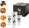 KERNenergie Nussgeschenk Set - Geschenkidee zur Prüfung, Abitur - Nuss Geschenk für Männer und Frauen - 4 Nussmischungen, Nusssorten in Geschenkbox - Kleine Nervennahrung, 240g