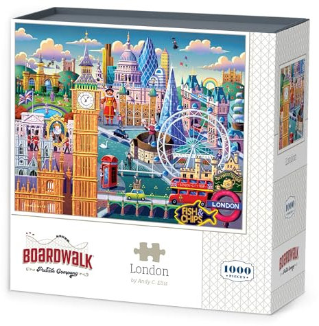 London by Boardwalk - 1000 Piece Jigsaw Puzzle