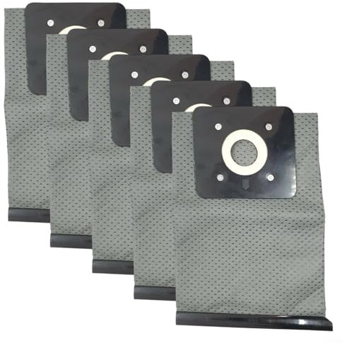 Puupaa Lot de 5 sacs d'aspirateur réutilisables pour station d'aspiration Hoover