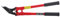 KATSU Tools Coupe-Bandes Acier 18 Pouces, Lames en Acier Chrome Vanadium, pour Bandes jusqu'à 32mm de Large, Portable avec Poignées Ergonomiques 832340