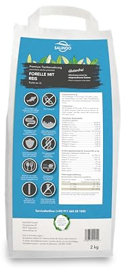 SALiNGO Trockenfutter Forelle mit Reis | Katzenfutter für Katzen Aller Rassen | glutenfreies Trockenfutter