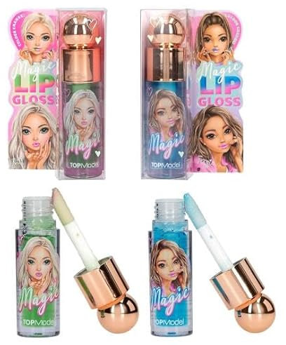 TOPModel Magic Lipgloss BEAUTY and ME- Lieferumfang 2 Stück blau u. grün