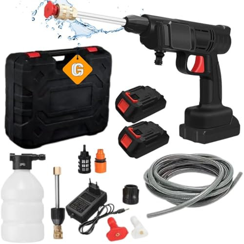 Cecaro Group Idropulitrice a Batteria 48V con Doppia Batteria – Potenza e Libertà Senza Fili!