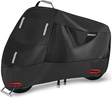 Fufizu Motorrad Abdeckplane Outdoor Motorradabdeckung Wasserdicht Motorradplane für Suzuki Burgman 650 Executive AN650, UV Beständiges Staubdicht Winterfest