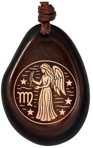 Amarumi Sternzeichen Amulett aus Taguanuss