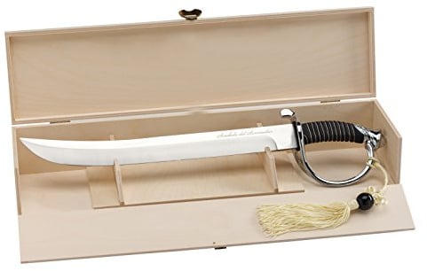 Paderno World Cuisine 41496-40 Champagnersäbel, mittel, grau