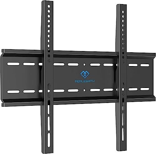 EIGELIU Feste TV-Wandhalterung mit flachem Design für die meisten 66-119,8 cm (26-47 Zoll) LED, LCD, OLED, 4K Flachbildfernseher – Ultra Slim Fix Halterung mit max. VESA 400 x 400 mm Gewicht bis zu