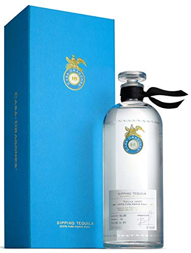 Casa Dragones Joven Tequila 70cl, 40% ABV – Master Blend of 100% Blue Agave Silver & Extra-Aged Tequila, Rested in New American Oak – Premium Gift