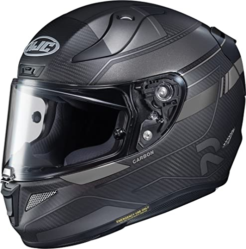 HJC Helmets Herren Nc Motorrad Helm, Schwarz, L
