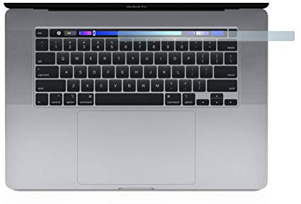 BROTECT Entspiegelungs Schutzglas für Apple MacBook Pro 16 2019 (NUR Touch Bar) Schutzfolie Panzer Folie Glas Matt [Kratzfest 9H, Anti-Reflex]