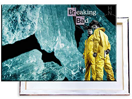 Unified Distribution Breaking Bad - 60x40 cm Kunstdruck auf Leinwand • erstklassige Druckqualität • Dekoration • Wandbild