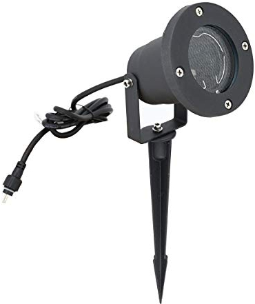 VBLED LED Gartenstrahler STAGNUM Teichstrahler Aluminium - IP65 - MR16 Fassung 12V AC ohne LED-Leuchtmittel - Schwarz - GARTUS System