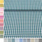 MAGAM-Stoffe Mona Vichy-Karo groß Baumwollstoff Oeko-Tex Meterware 50cm (13. Petrol)