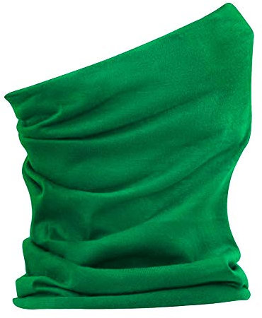 Itzu Cache-cou bandana imprimé unisexe pour homme et femme (uni - vert)