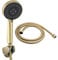 Tecmolog Or Brossé Douchette à Main 5 Modes en Plastique Ensemble de Pommeau de Douche pour Lavabo, BS144J2F