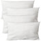 Federe Copricuscino Letto con Cerniera - Copricuscino Letto - Coprifedera Cuscino per Camera - Copricuscini - 50x80 cm - 4 Pezzi
