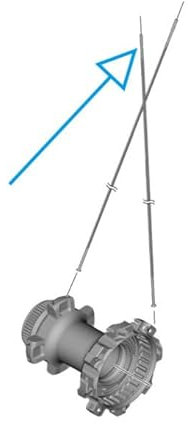 Shimano 261mm Derecho Radios para Bicicletas, Adultos Unisex, Multicolor, Talla única