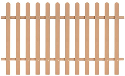 INLIFE Lattenzaun WPC 200 x 120 cm,7.6kg,42825