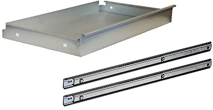 Cofan Cajón Fabricado en Acero galvanizado | Especial para Banco de Trabajo Cofan | Incluye guías telescópicas | Medidas: 11 x 107,5 x 59 cm